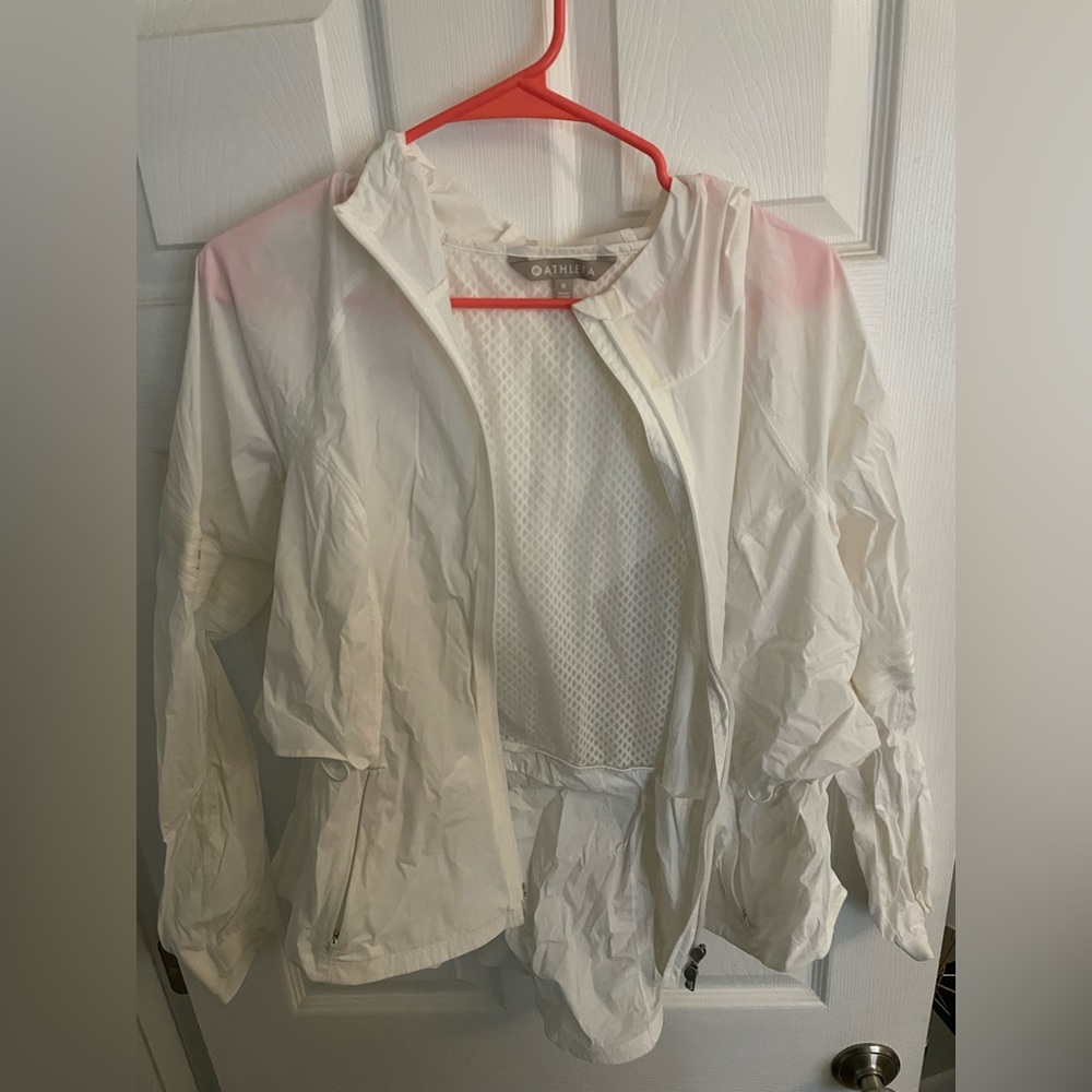 Athleta running rain jacket